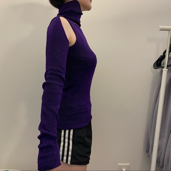 MM6 knitted cut out sweater - Picture 3 of 4